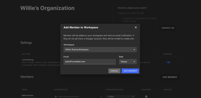 Request Access - Manager Dashboard